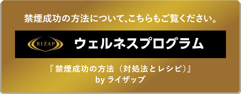 RIZAP/ウェルネスプログラム