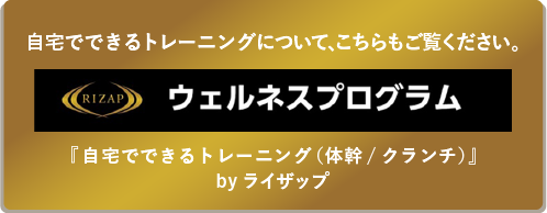 RIZAP/ウェルネスプログラム